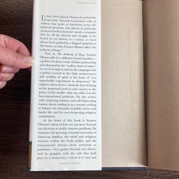 Barack Obama The Audacity of Hope: Thoughts on Reclaiming the American Dream - Picture 6 of 7